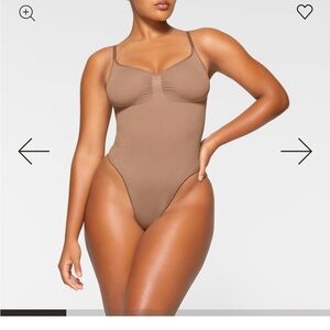 Skims Seamless Sculpt Thong Bodysuit